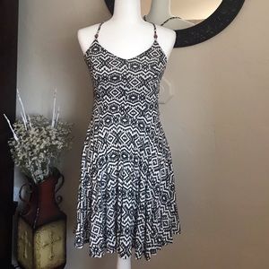 2/$10 Xhilaration Black & White Sundress